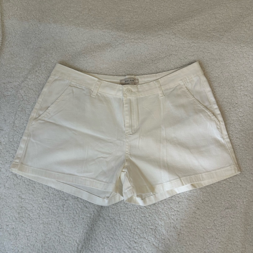 Adam Levine white shorts